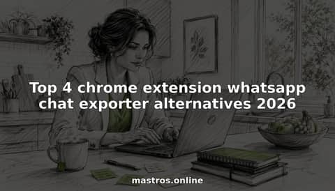 4 Best WhatsApp Chat Exporter Chrome Extensions (2026)